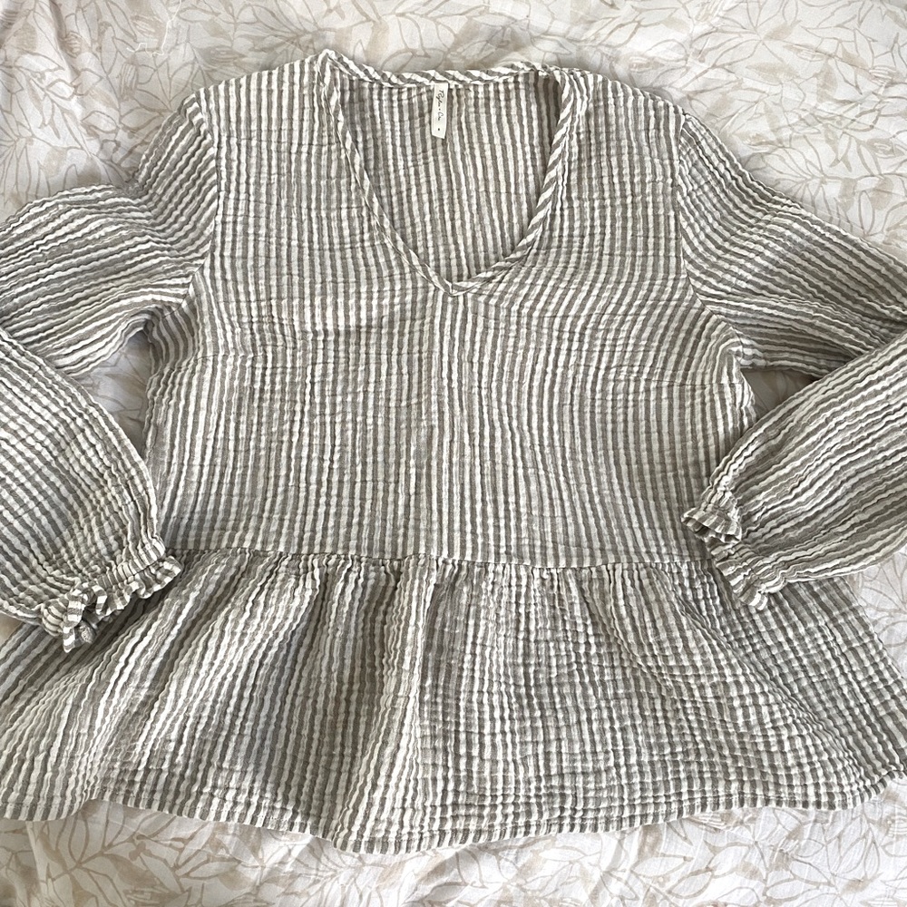 Rylee & Cru Peplum Top